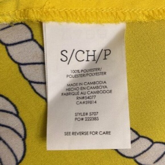 CAbi Reef Knot Blouse Sunny Ropes - Picture 13 of 14